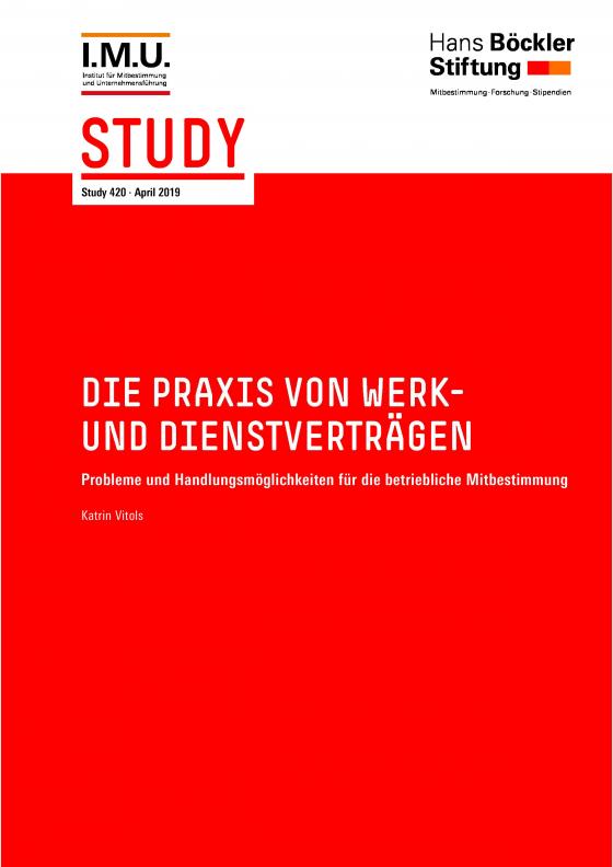 Cover-Bild Die Praxis von Werk- und Dienstverträgen