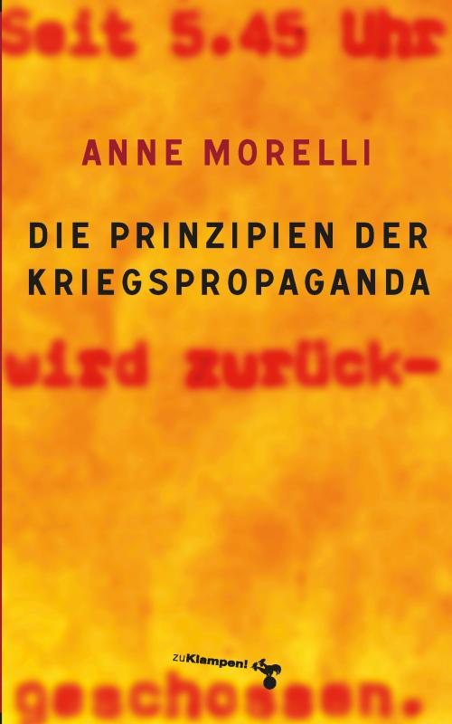 Cover-Bild Die Prinzipien der Kriegspropaganda