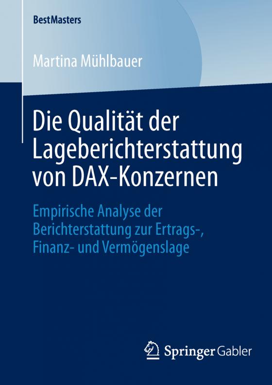 Cover-Bild Die Qualität der Lageberichterstattung von DAX-Konzernen