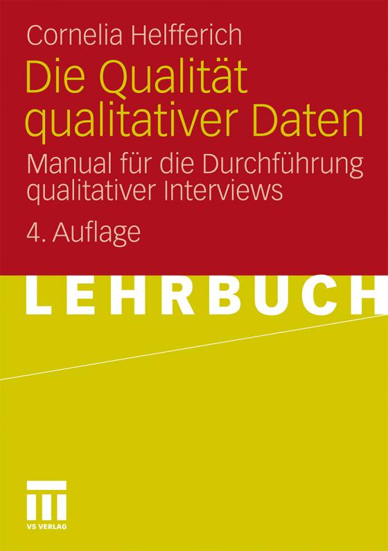 Cover-Bild Die Qualität qualitativer Daten
