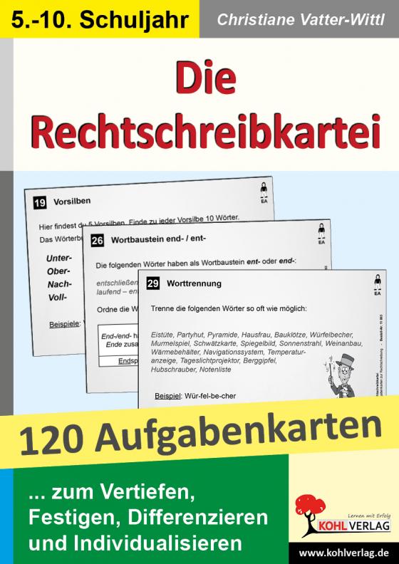 Cover-Bild Die Rechtschreibkartei