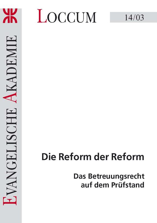 Cover-Bild Die Reform der Reform