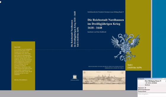 Cover-Bild Die Reichsstadt Nordhausen im Dreißigjährigen Krieg 1618-1648