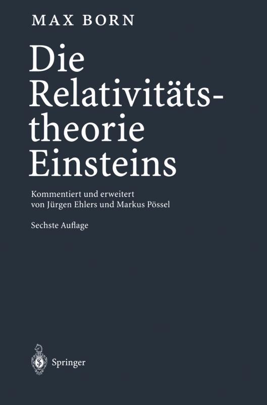 Cover-Bild Die Relativitätstheorie Einsteins