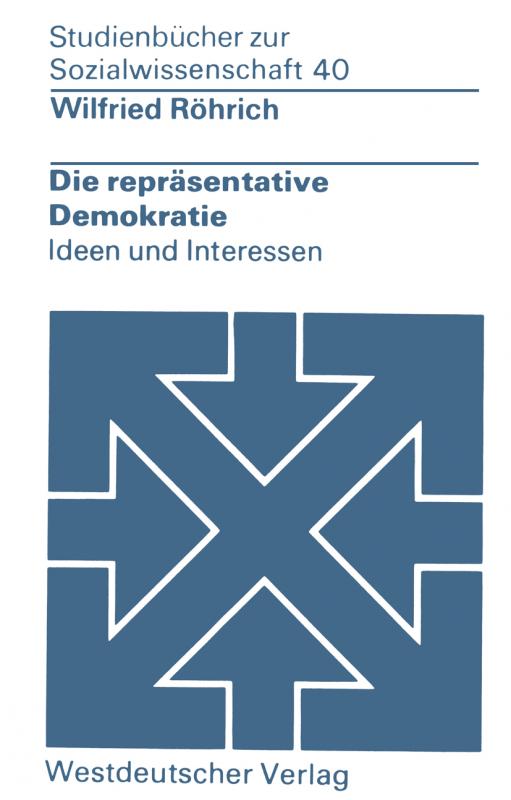 Cover-Bild Die repräsentative Demokratie