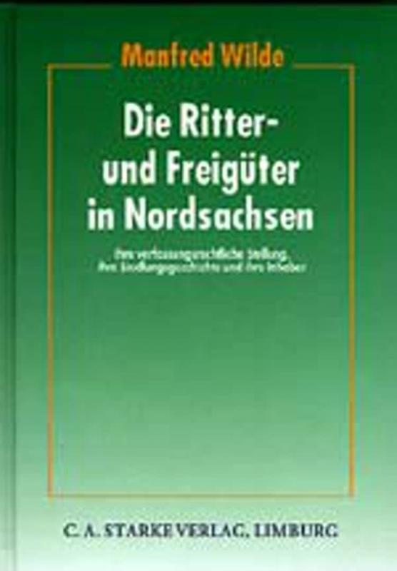 Cover-Bild Die Ritter- und Freigüter in Nordsachsen