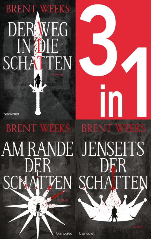 Cover-Bild Die Schatten-Trilogie Band 1-3: Der Weg in die Schatten / Am Rande der Schatten / Jenseits der Schatten (3in1-Bundle)