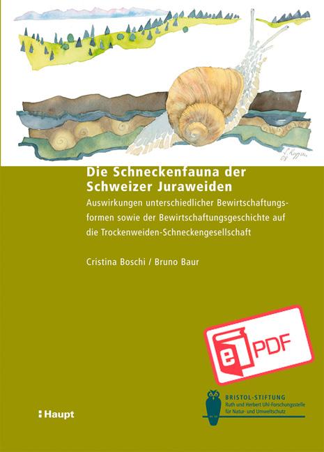 Cover-Bild Die Schneckenfauna der Schweizer Juraweiden