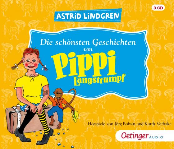 Cover-Bild Die schönsten Geschichten von Pippi Langstrumpf (3CD)