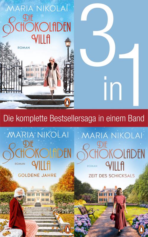 Cover-Bild Die Schokoladenvilla Band 1-3: Die Schokoladenvilla/ Goldene Jahre/ Zeit des Schicksals (3in1-Bundle)