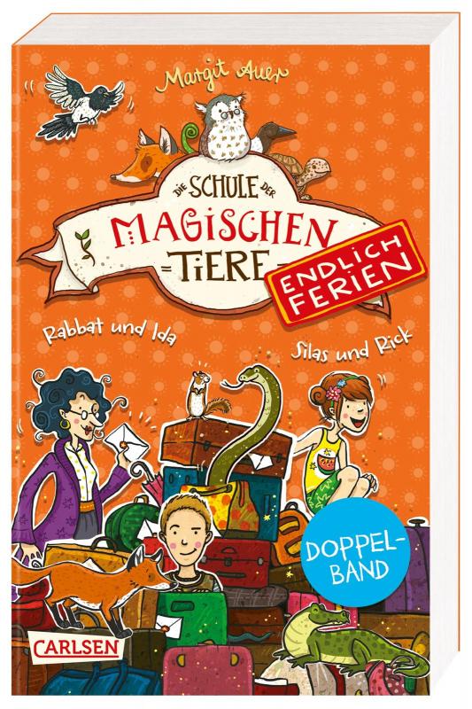 Cover-Bild Die Schule der magischen Tiere – Endlich Ferien: Doppelband (Enthält die Bände 1: Rabbat und Ida, 2: Silas und Rick)