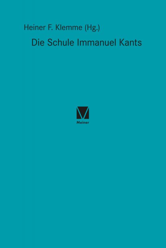 Cover-Bild Die Schule Immanuel Kants