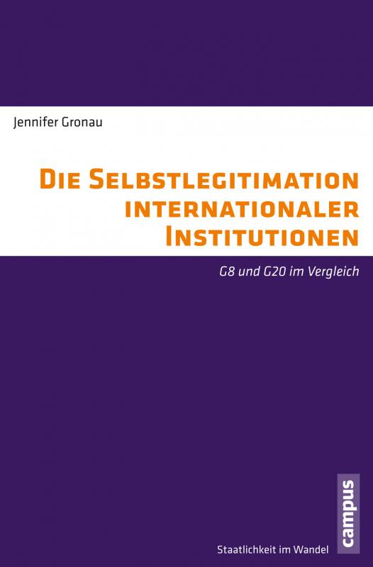Cover-Bild Die Selbstlegitimation internationaler Institutionen