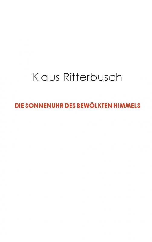 Cover-Bild Die Sonnenuhr des bewölkten Himmels