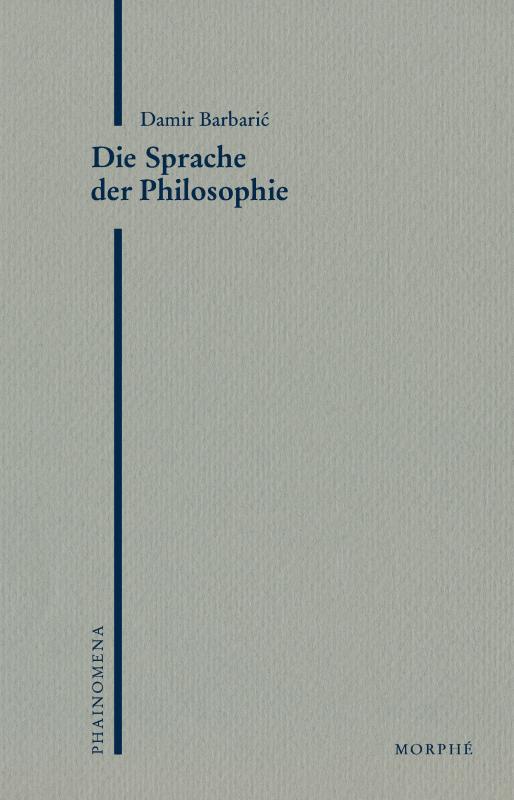 Cover-Bild Die Sprache der Philosophie