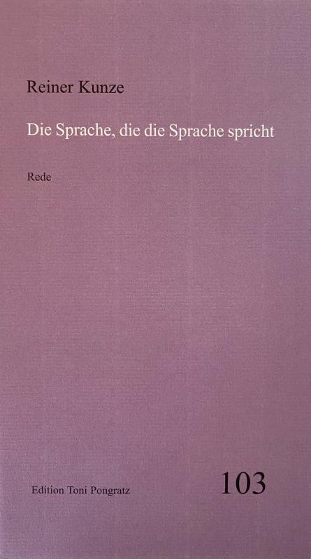 Cover-Bild Die Sprache, die die Sprache spricht