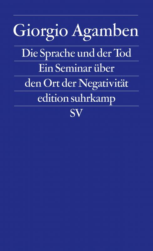 Cover-Bild Die Sprache und der Tod