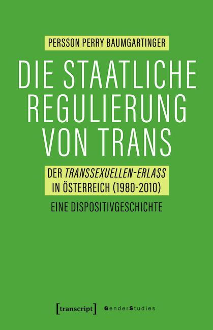 Cover-Bild Die staatliche Regulierung von Trans