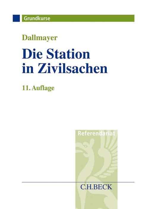 Cover-Bild Die Station in Zivilsachen