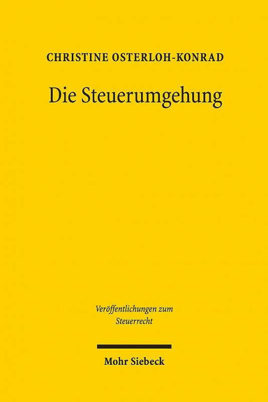 Cover-Bild Die Steuerumgehung