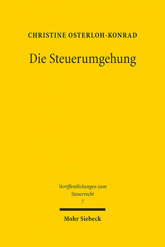 Cover-Bild Die Steuerumgehung