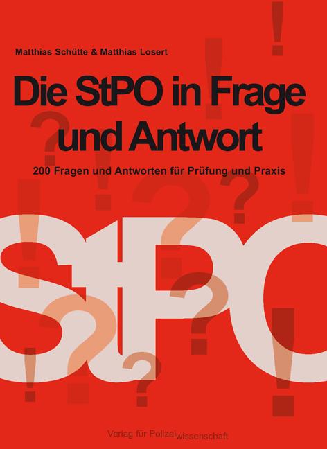 Cover-Bild Die StPO in Frage und Antwort