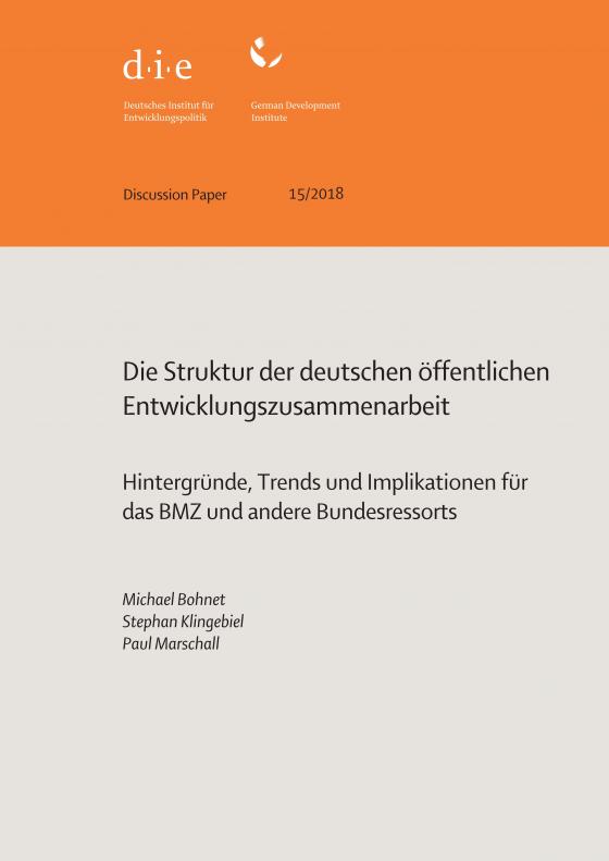 Cover-Bild Die Struktur der deutschen öffentlichen Entwicklungszusammenarbeit