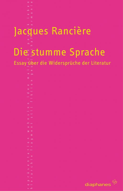 Cover-Bild Die stumme Sprache