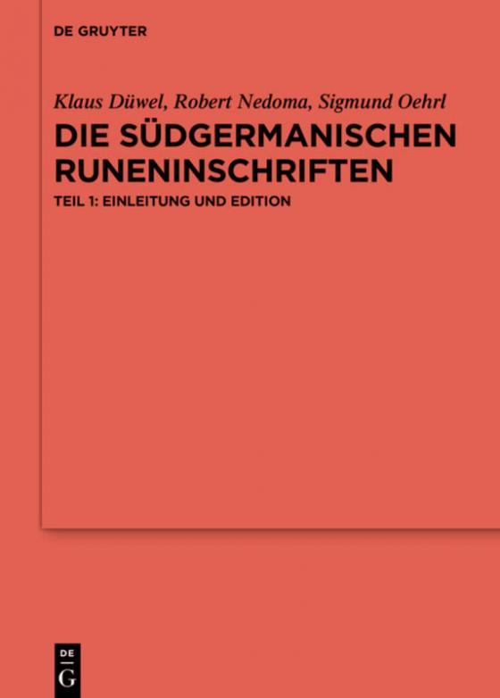 Cover-Bild Die südgermanischen Runeninschriften