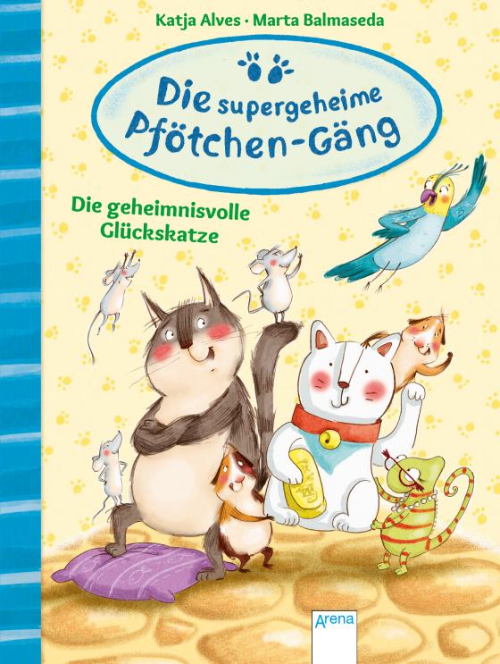 Cover-Bild Die supergeheime Pfötchen-Gäng (2). Die geheimnisvolle Glückskatze.