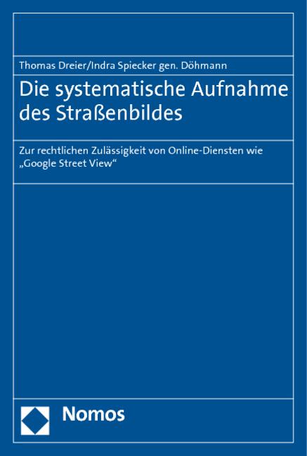 Cover-Bild Die systematische Aufnahme des Straßenbildes