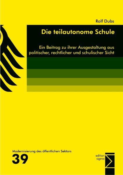 Cover-Bild Die teilautonome Schule