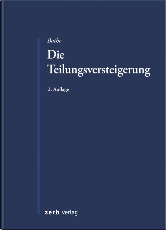 Cover-Bild Die Teilungsversteigerung