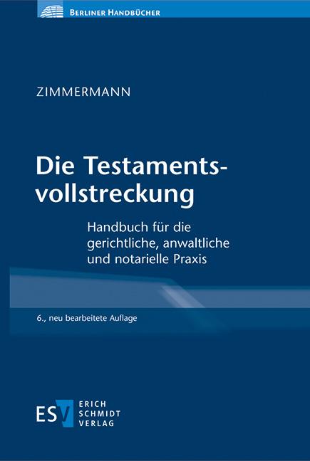 Cover-Bild Die Testamentsvollstreckung