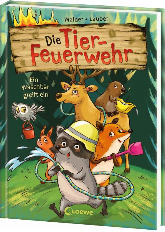 Cover-Bild Die Tier-Feuerwehr (Band 1) - Ein Waschbär greift ein