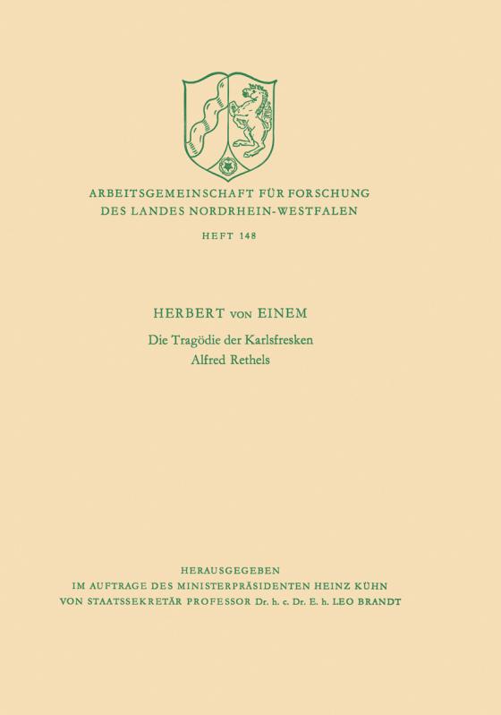Cover-Bild Die Tragödie der Karlsfresken Alfred Rethels