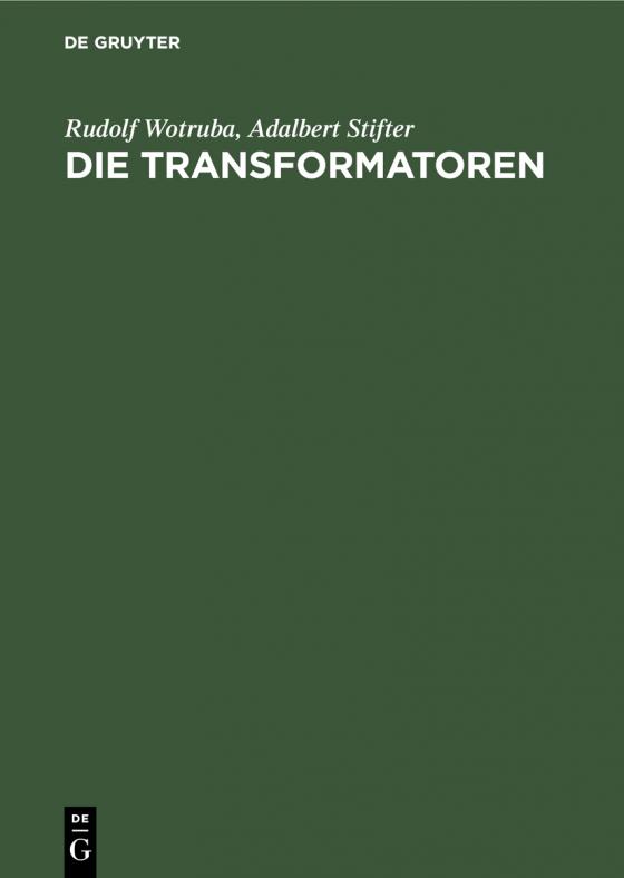 Cover-Bild Die Transformatoren