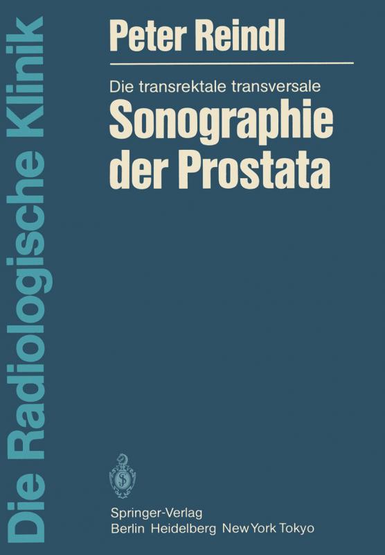 Cover-Bild Die transrektale transversale Sonographie der Prostata