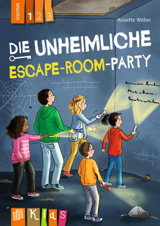 Cover-Bild Die unheimliche Escape-Room-Party – Lesestufe 1
