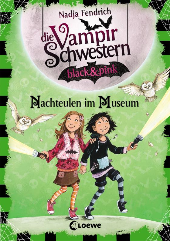 Cover-Bild Die Vampirschwestern black & pink 6 - Nachteulen im Museum