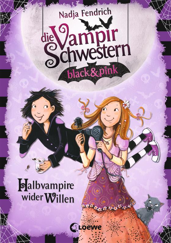 Cover-Bild Die Vampirschwestern black & pink (Band 1) - Halbvampire wider Willen