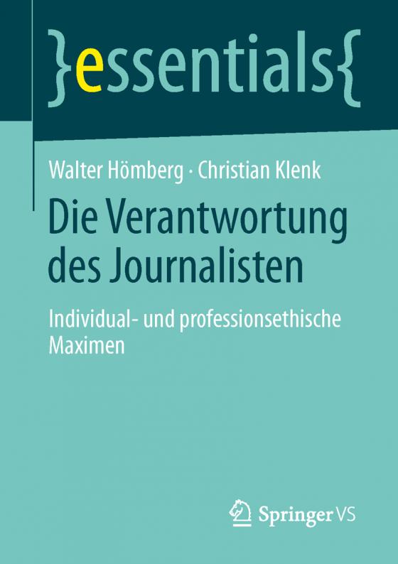 Cover-Bild Die Verantwortung des Journalisten