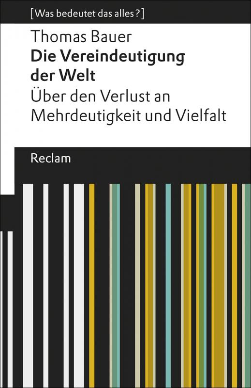 Cover-Bild Die Vereindeutigung der Welt