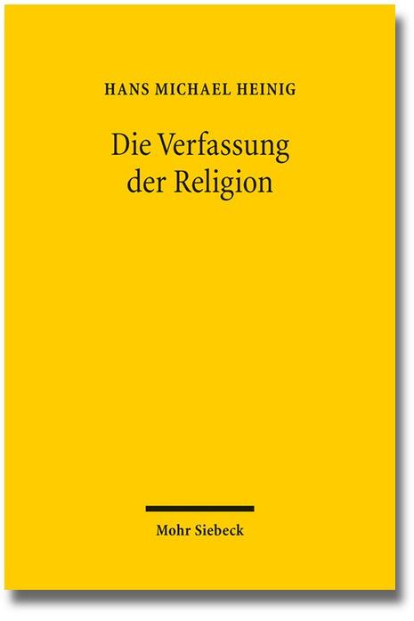 Cover-Bild Die Verfassung der Religion
