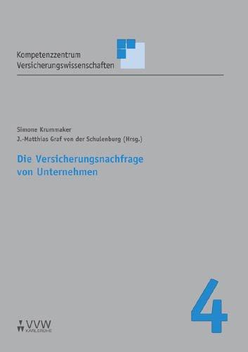 Cover-Bild Die Versicherungsnachfrage von Unternehmen