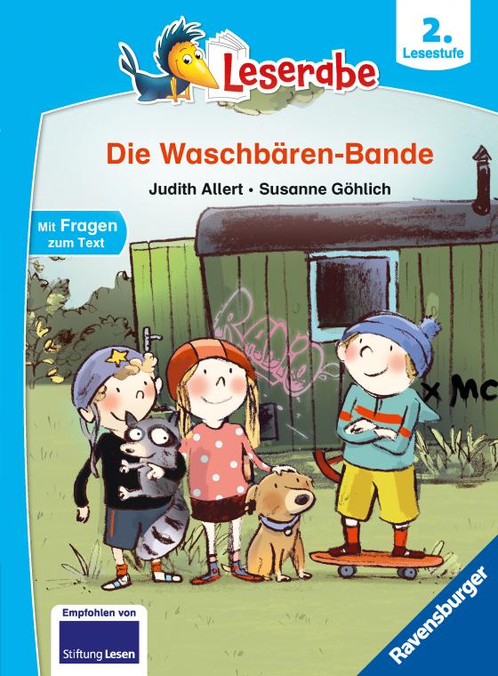 Cover-Bild Die Waschbären-Bande - lesen lernen mit dem Leseraben - Erstlesebuch - Kinderbuch ab 7 Jahren - lesen üben 2. Klasse (Leserabe 2. Klasse)