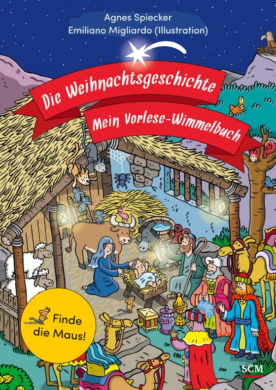 Cover-Bild Die Weihnachtsgeschichte - Mein Vorlese-Wimmelbuch