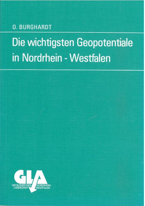 Cover-Bild Die wichtigsten Geopotentiale in Nordrhein-Westfalen