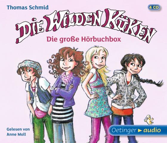 Cover-Bild Die Wilden Küken - Die große Hörbuchbox (4 CD)