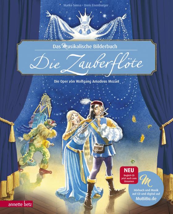 Cover-Bild Die Zauberflöte (Das musikalische Bilderbuch mit CD und zum Streamen)